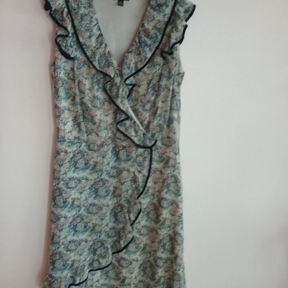 JBS Floral Ruffle Woman Dress Size 12